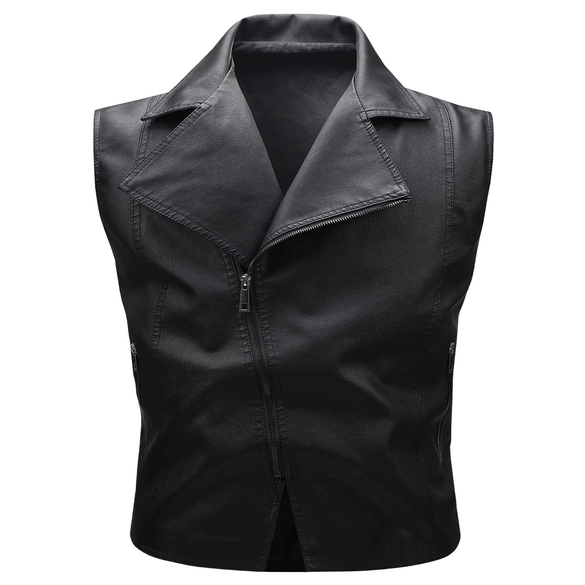 Riding Jacket Leather - Kurtka motocyklowa z podszewką sprężynową /