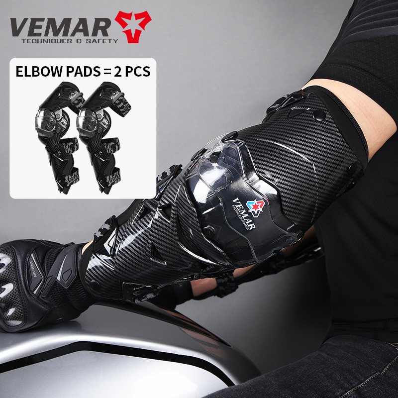 Motorcycle Gear Mens - Ochraniacze na łokcie VEMAR E-18H do