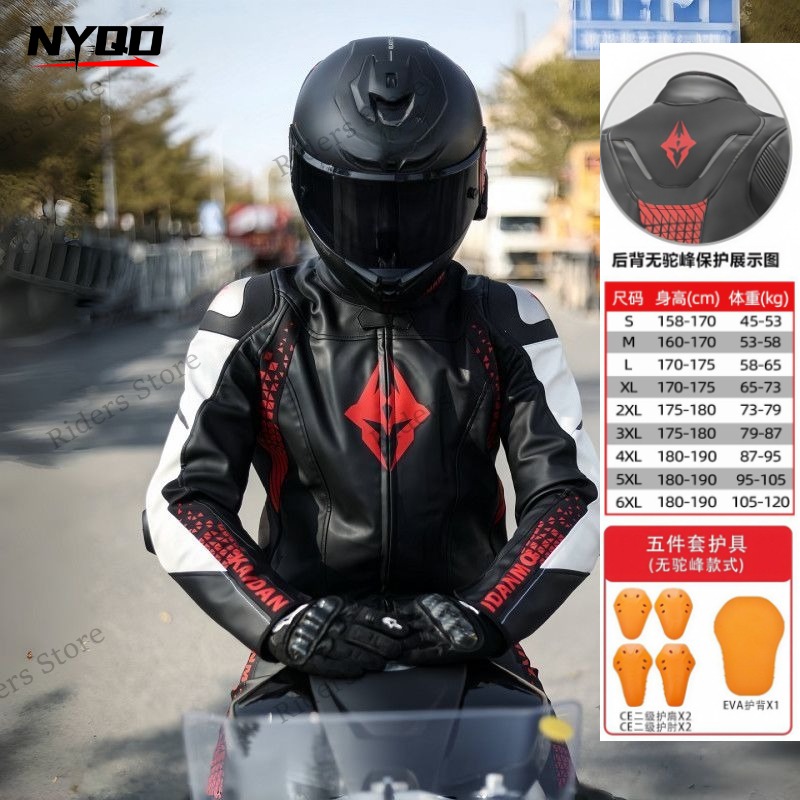 Odzież motocyklowa, kurtki skó – Riding Jacket Leather recenzja i cena