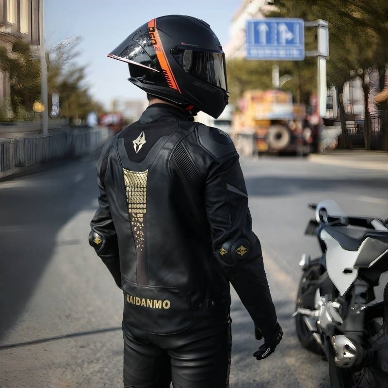 Odzież motocyklowa, kurtki skó – Riding Jacket Leather recenzja i cena