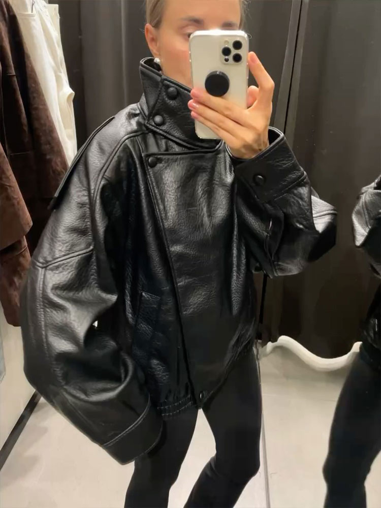 Kurtka damska ze sztucznej skó – Riding Jacket Leather recenzja i cena