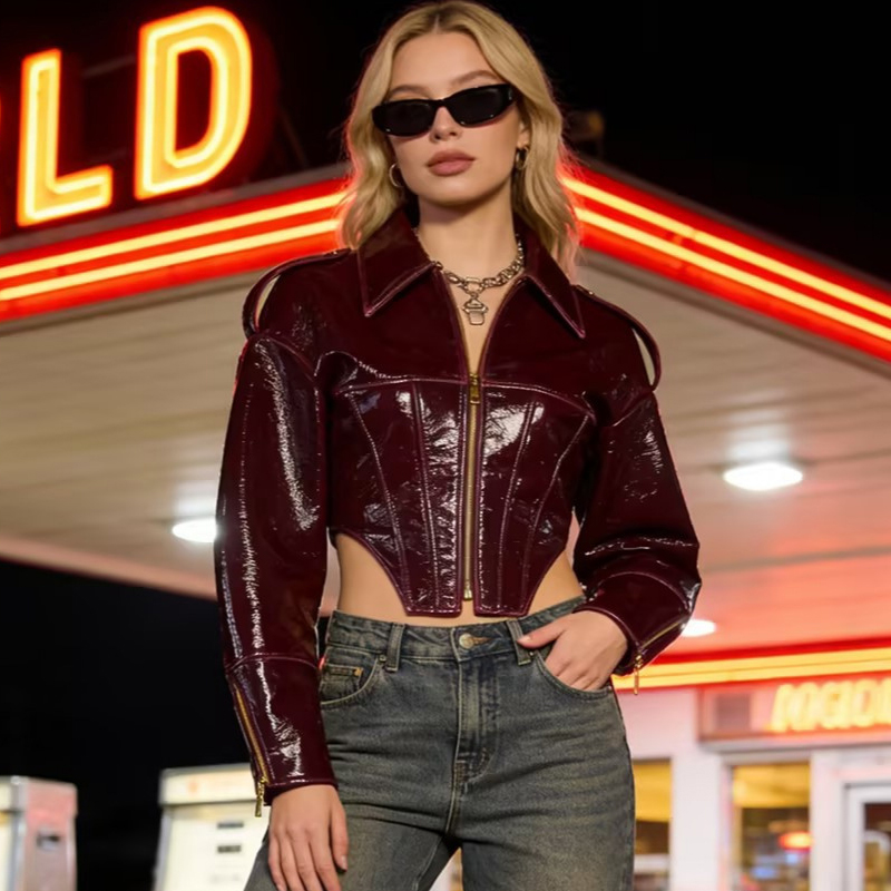 Damska kurtka vintage ze skóry – Riding Jacket Leather recenzja i cena