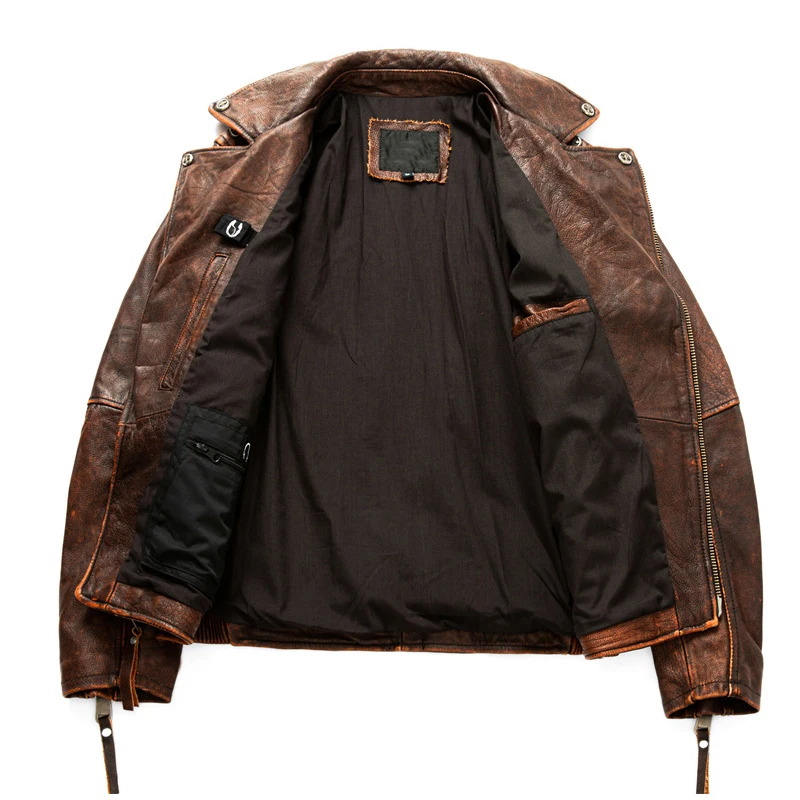 Męska kurtka motocyklowa z nat – Riding Jacket Leather recenzja i cena