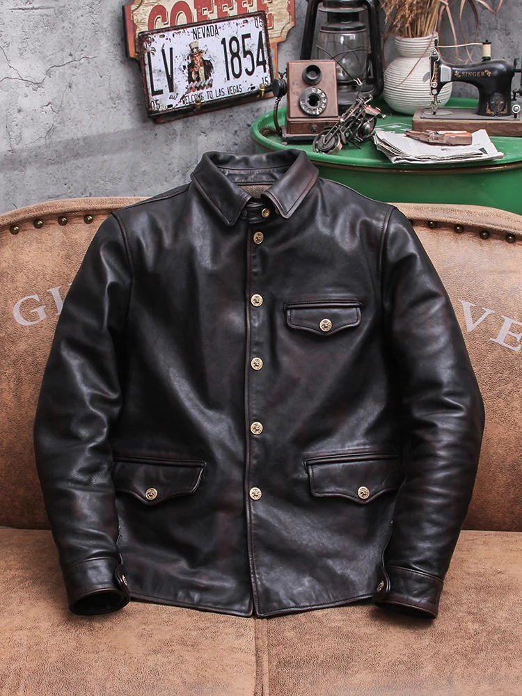 YR! Darmowa wysyłka. Męska cie – Riding Jacket Leather recenzja i cena