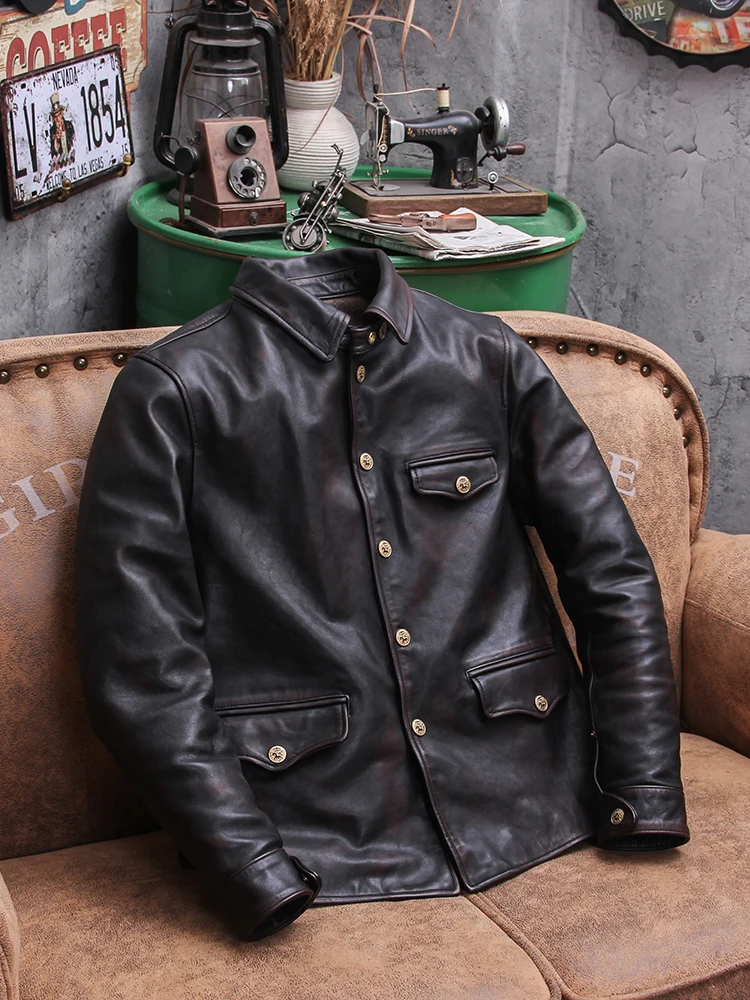 YR! Darmowa wysyłka. Męska cie – Riding Jacket Leather recenzja i cena