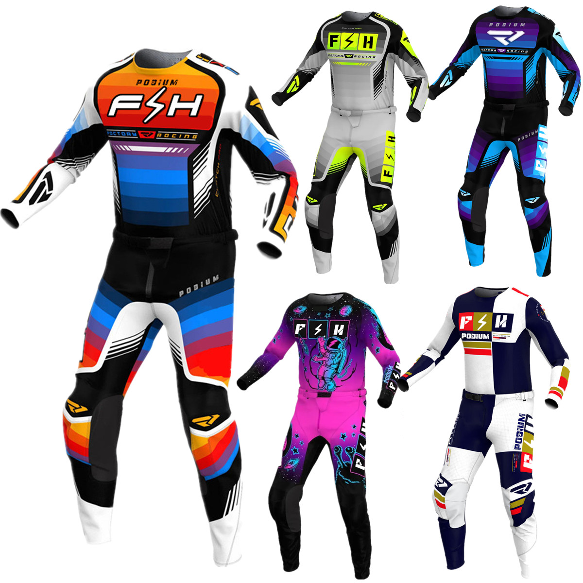 Zestaw Koszulki FH 2024 Zestaw – Motorcycle Gear Sale recenzja i cena