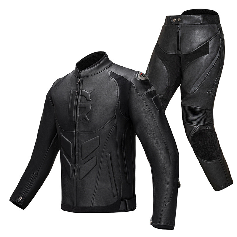 Kombinezon motocyklowy zimowy  – Riding Jacket Leather recenzja i cena