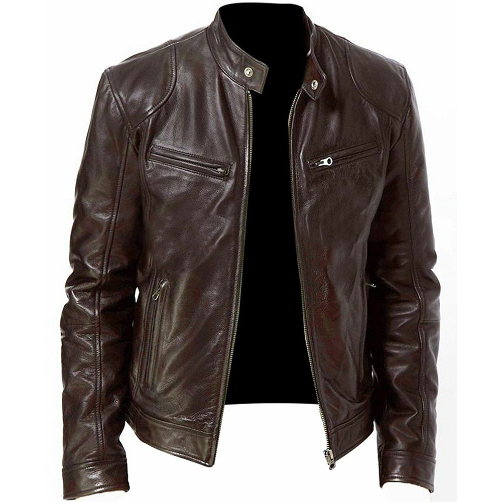 Kurtka na motocykl ze skóry PU – Riding Jacket Leather recenzja i cena